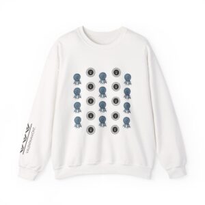 Argentine Escarapela Unisex Heavy Blend™ Crewneck Sweatshirt — Designed by VALENTINAMONT